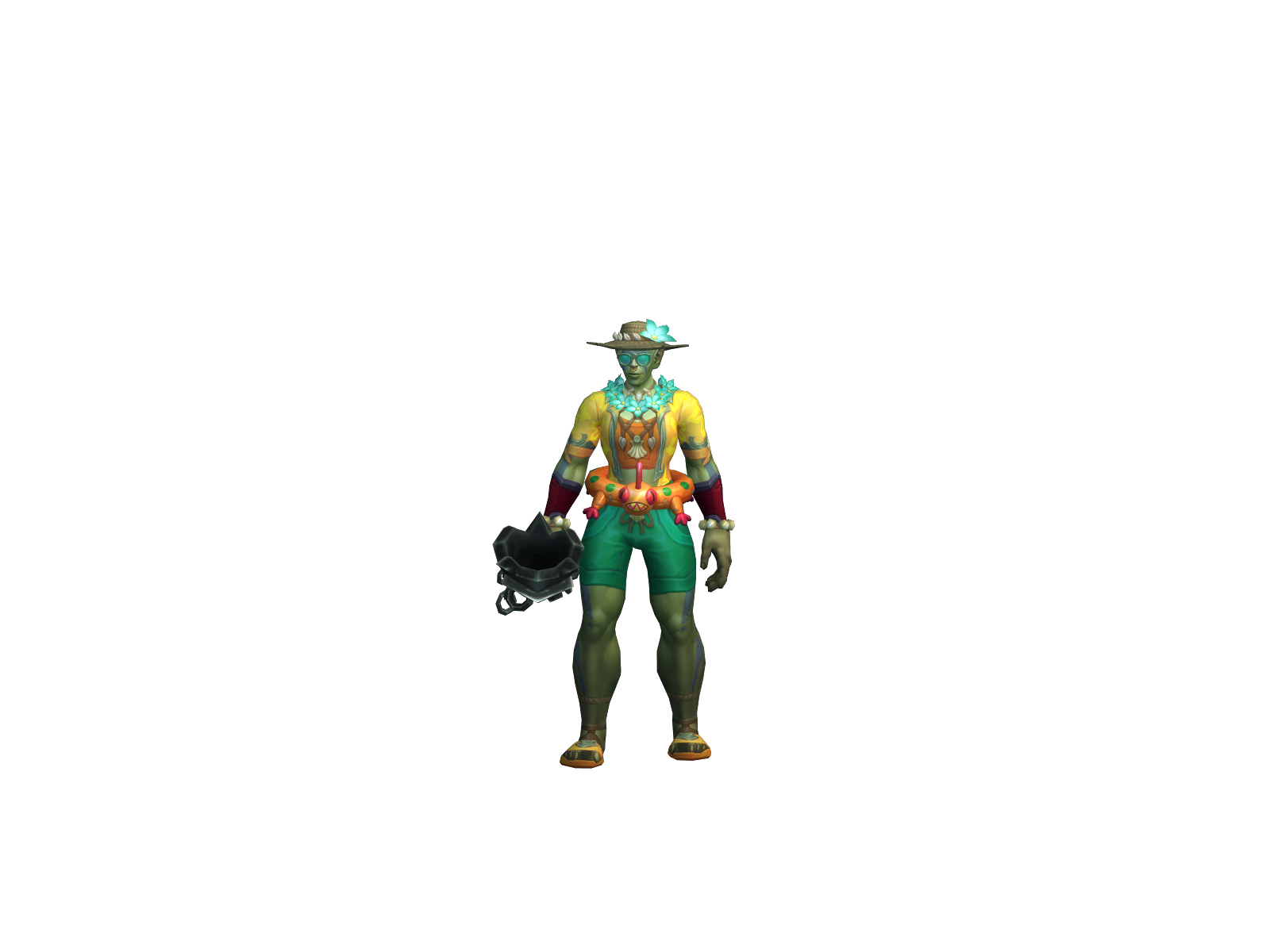 Калибр 3D character render
