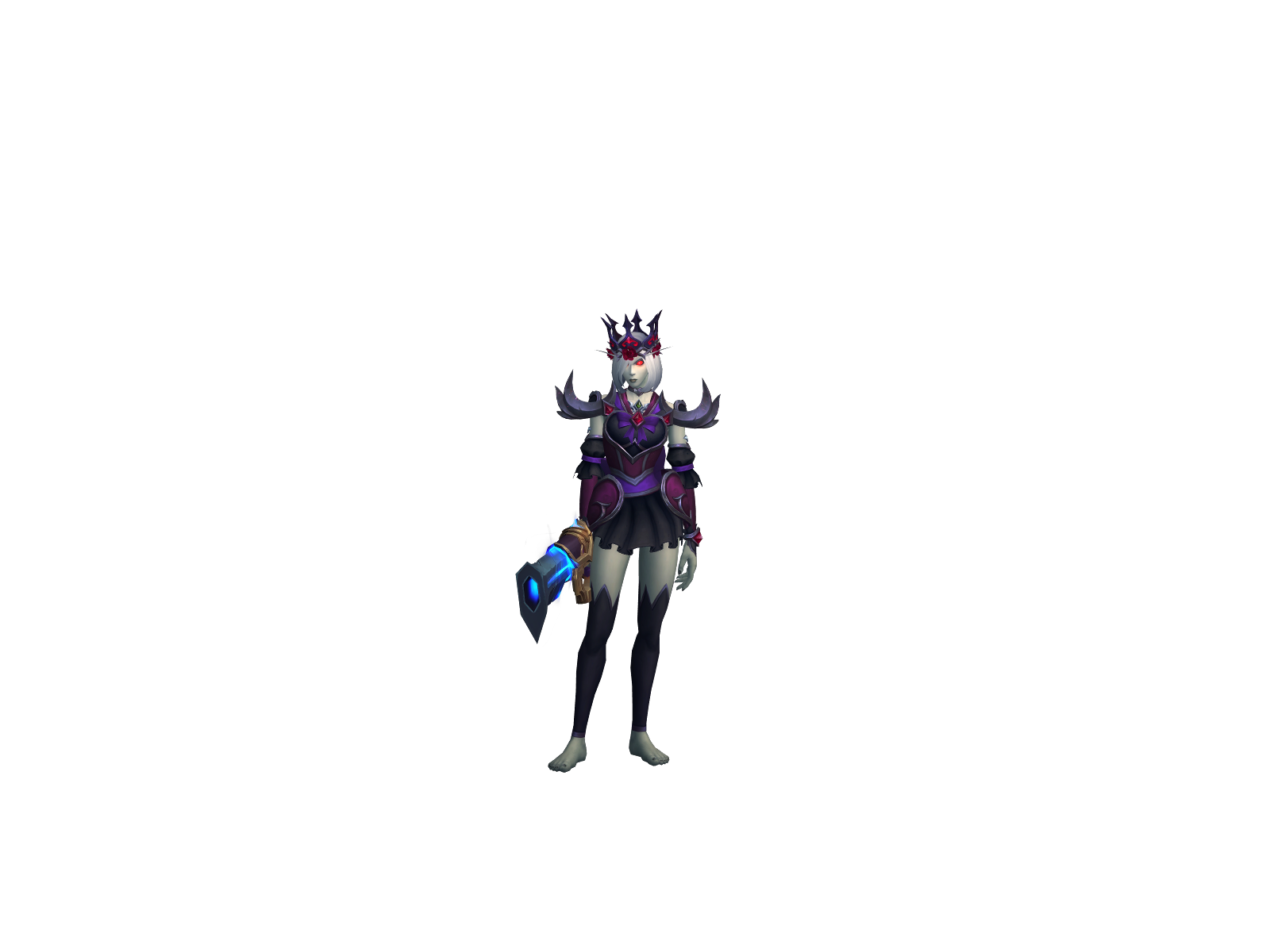 Невердарк 3D character render