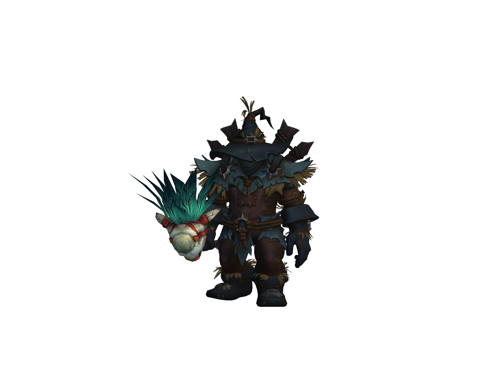 Фростончак 3D character render