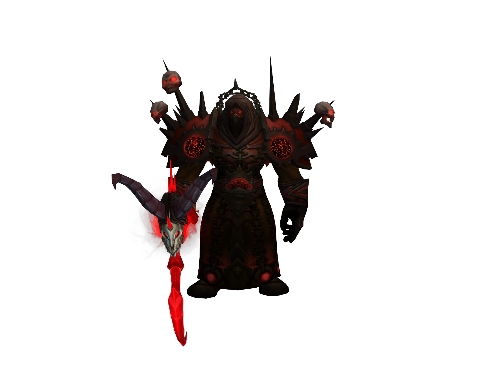 Чикибоня 3D character render
