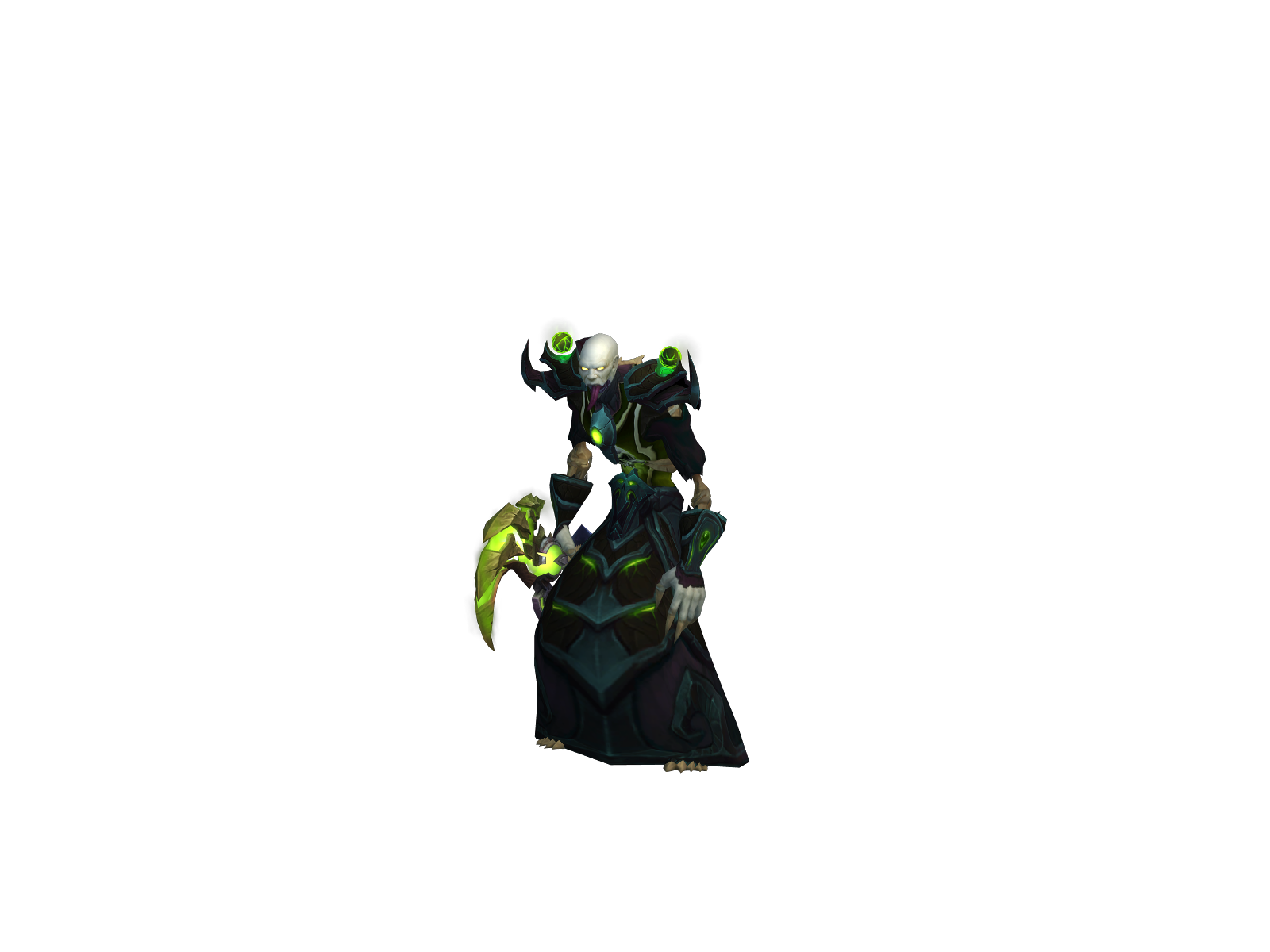 Куматори 3D character render
