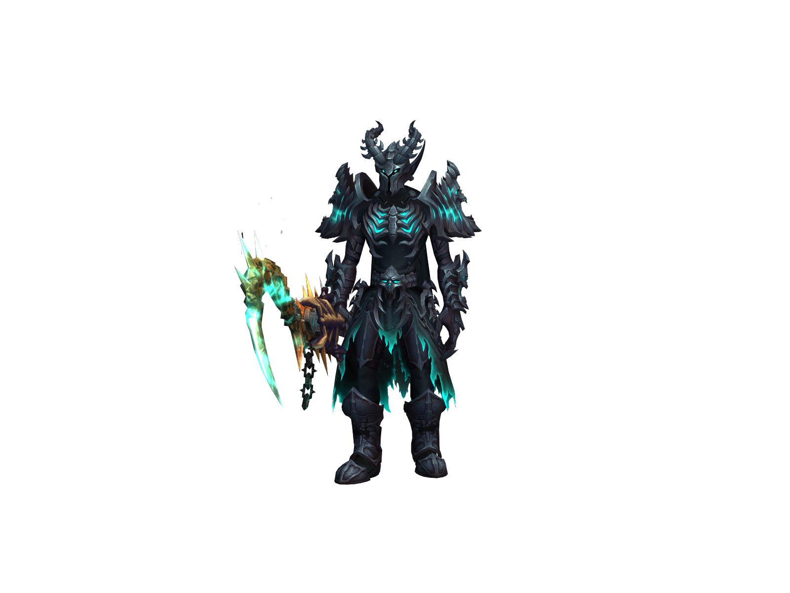 Некрогор 3D character render