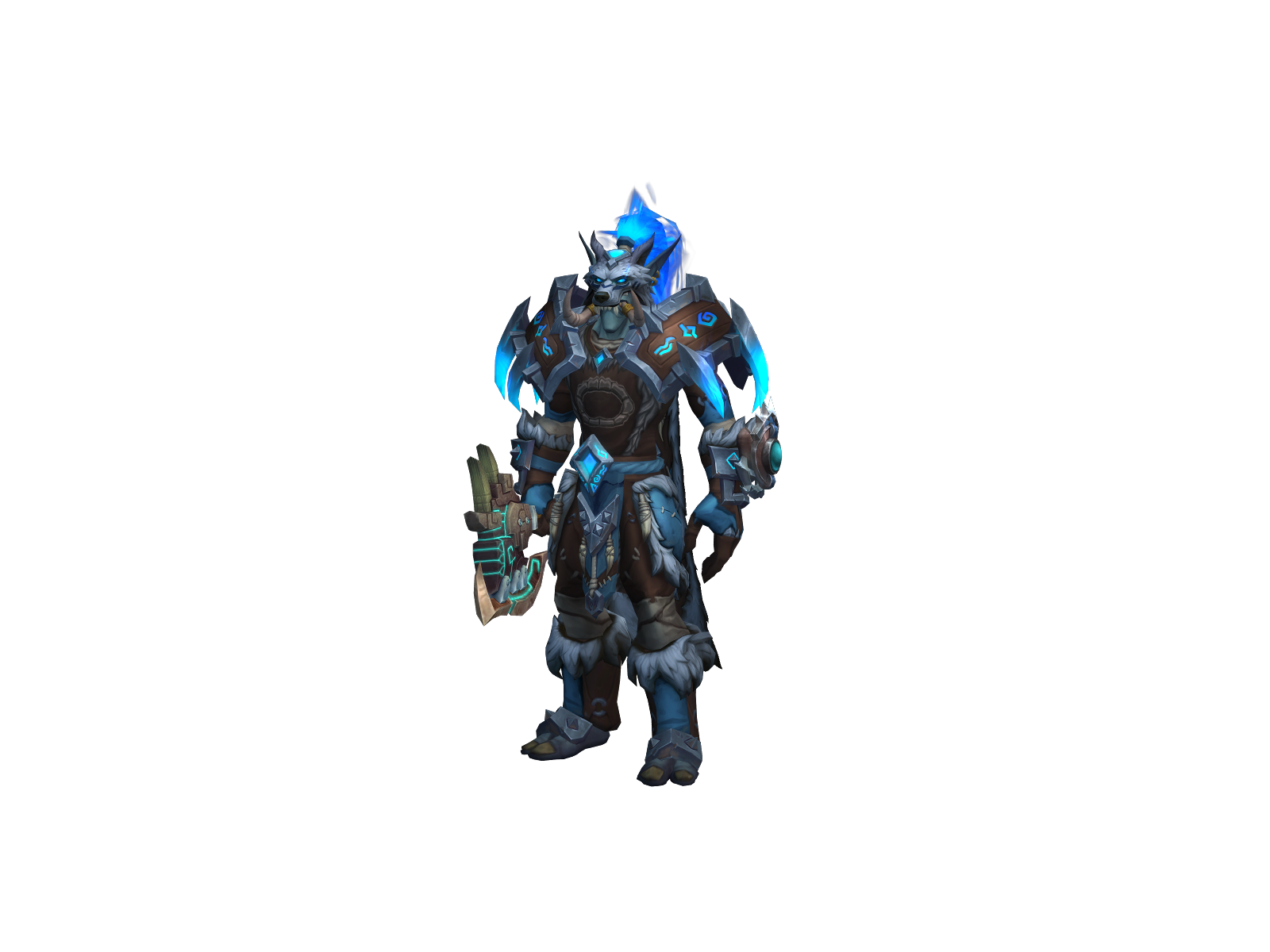 Тегса 3D character render