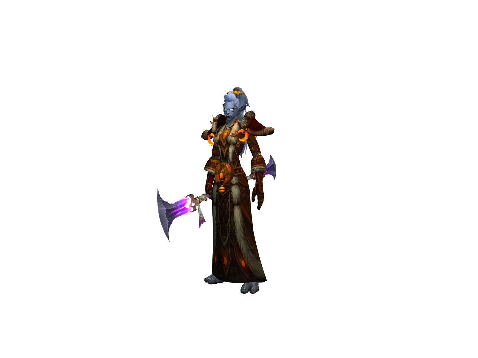 Бернабо 3D character render