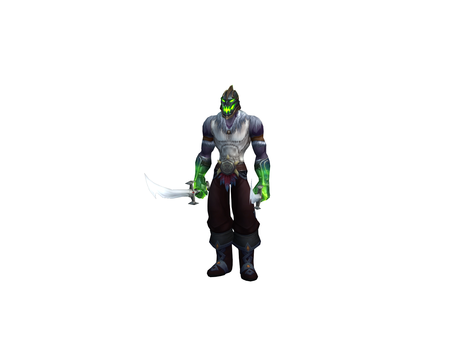 Лихан 3D character render