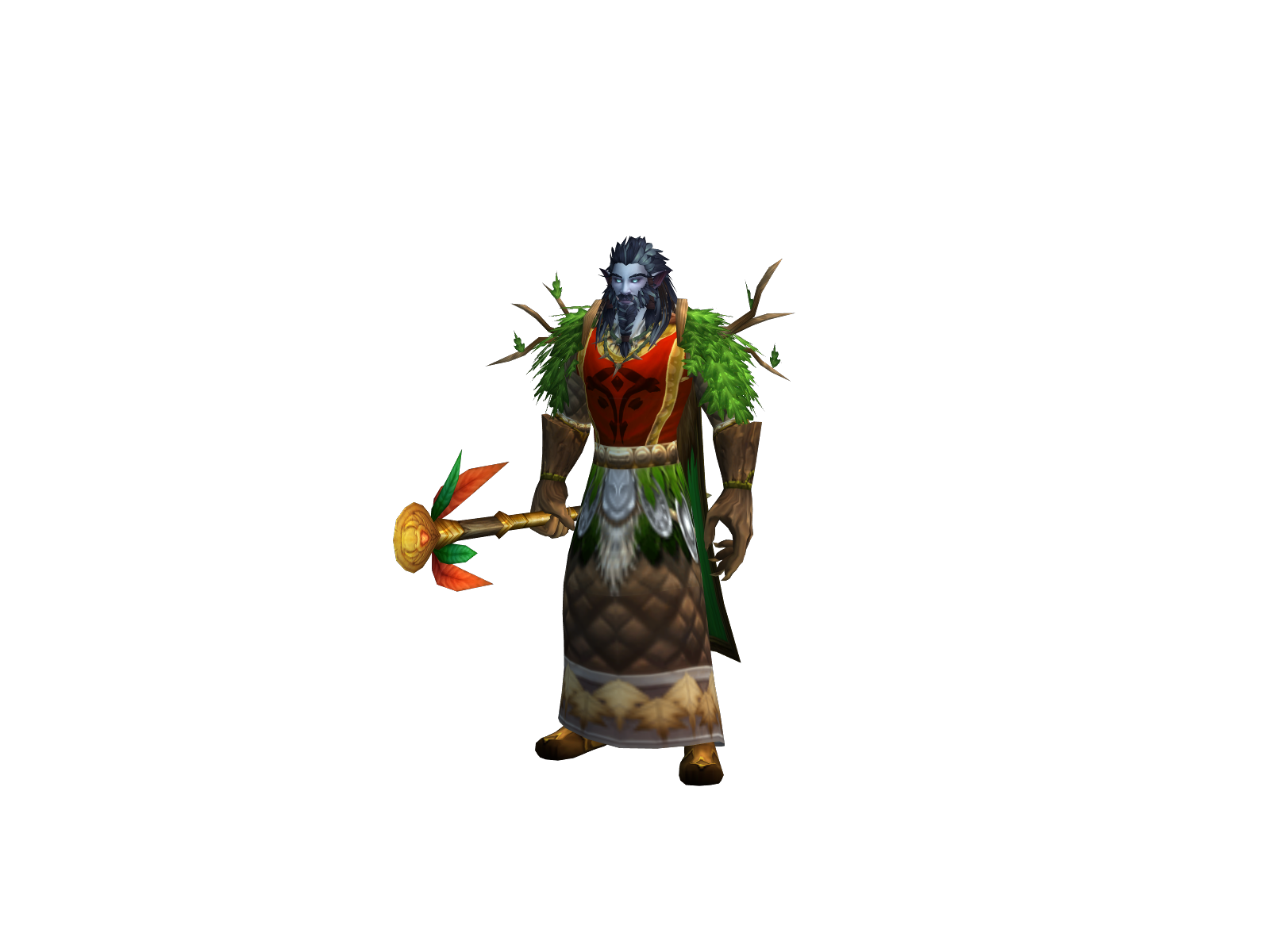 Сельскый 3D character render