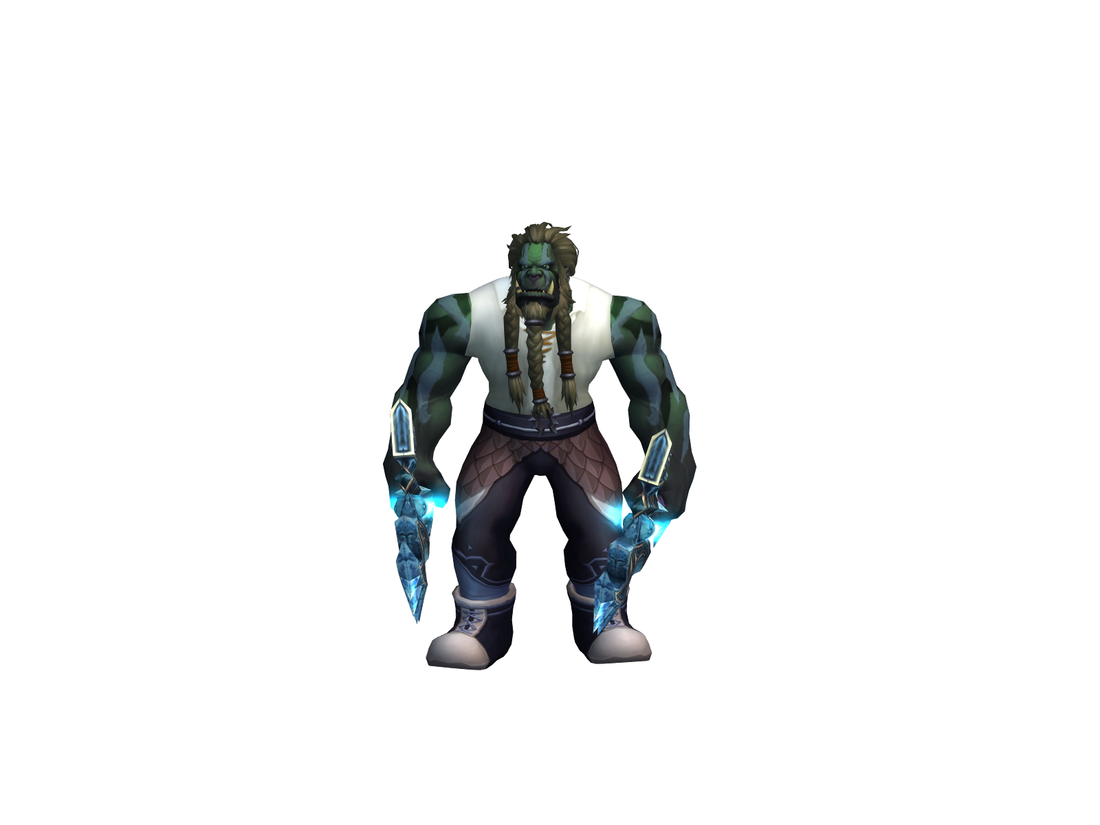 Шаманахт 3D character render