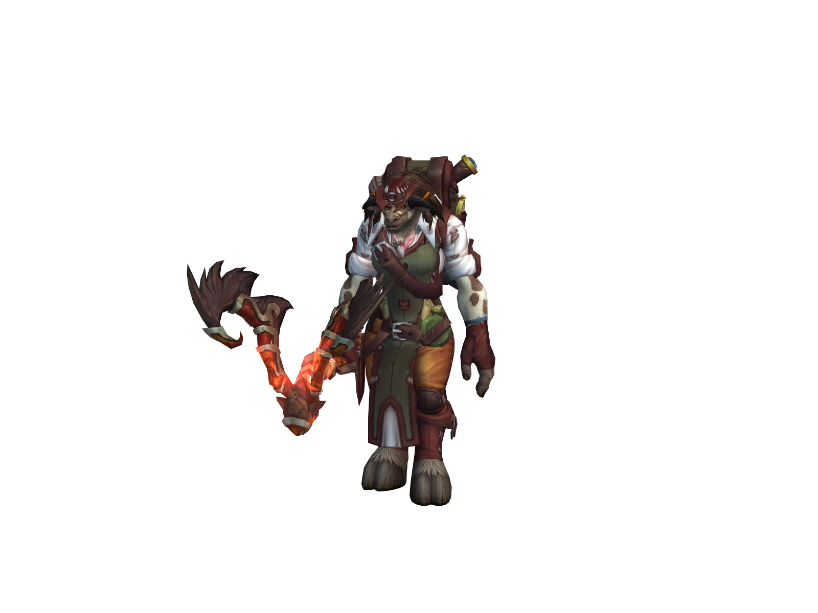 Шпонтя 3D character render