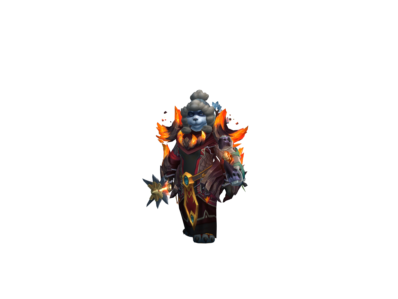Килопяточки 3D character render