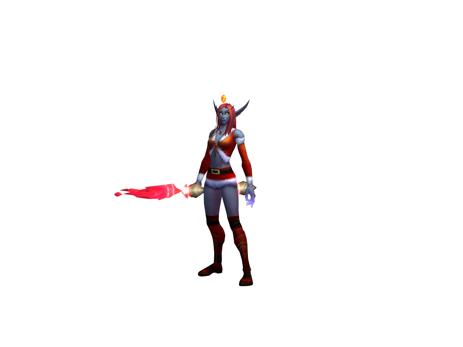 Фиэрин 3D character render
