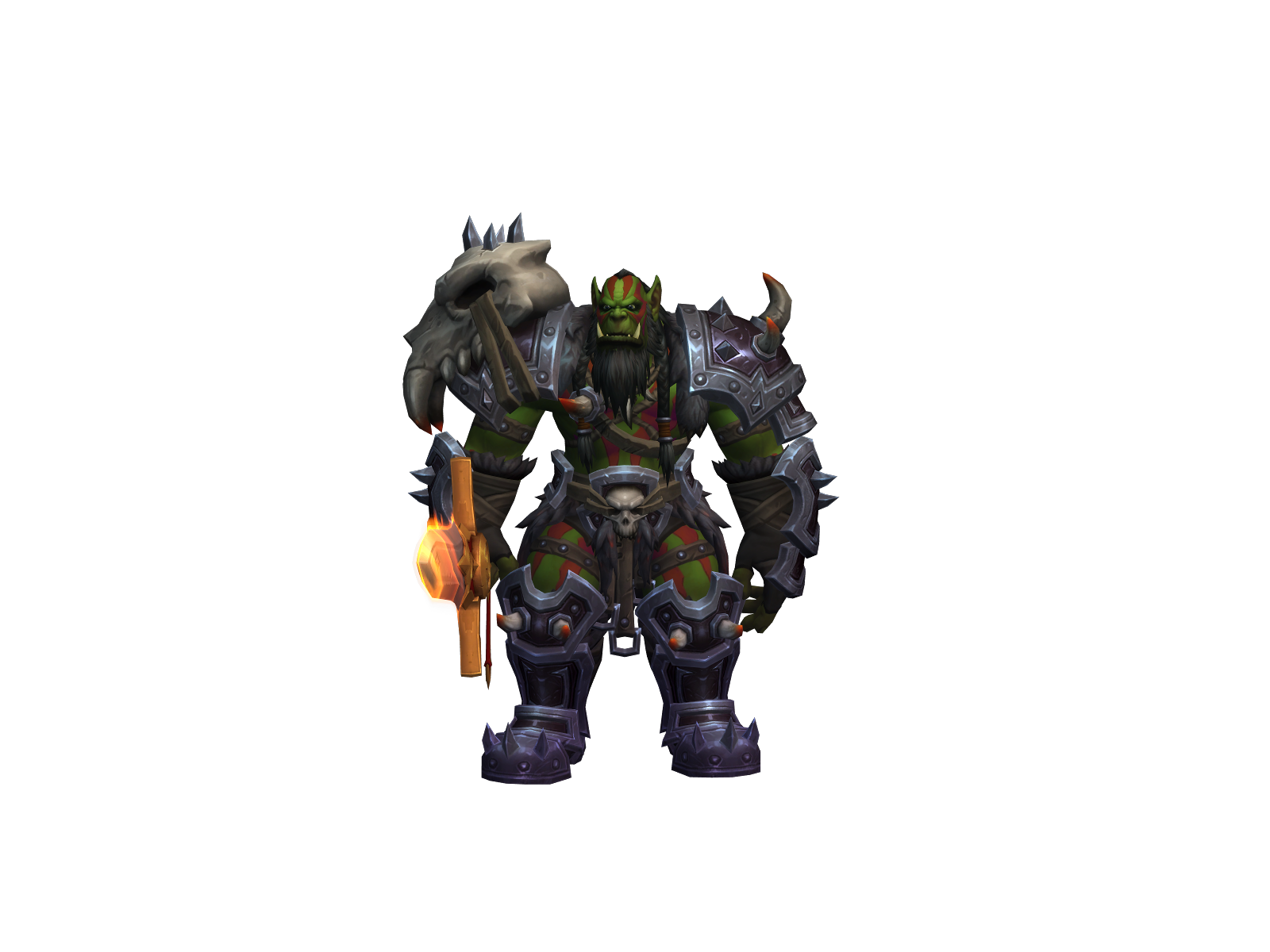 Хагарт 3D character render