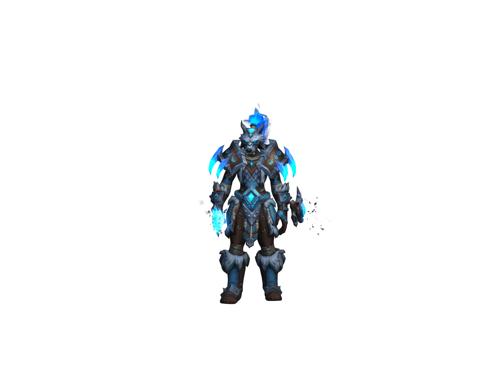 Агуерошаман 3D character render