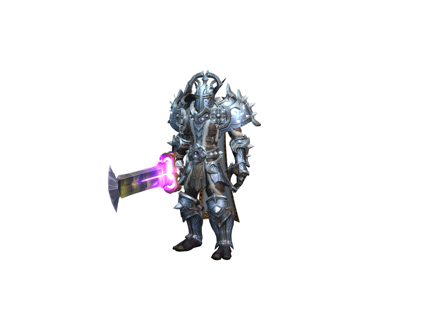Бакамир 3D character render