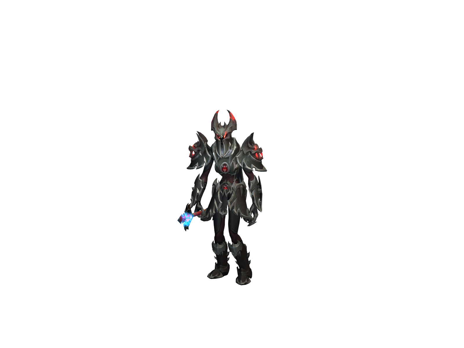 Айсблудка 3D character render