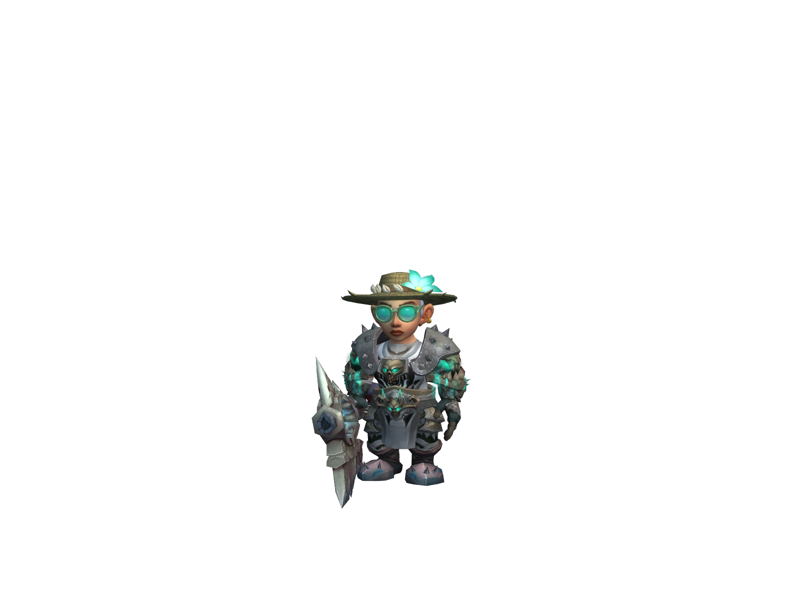 Ёжикджедай 3D character render