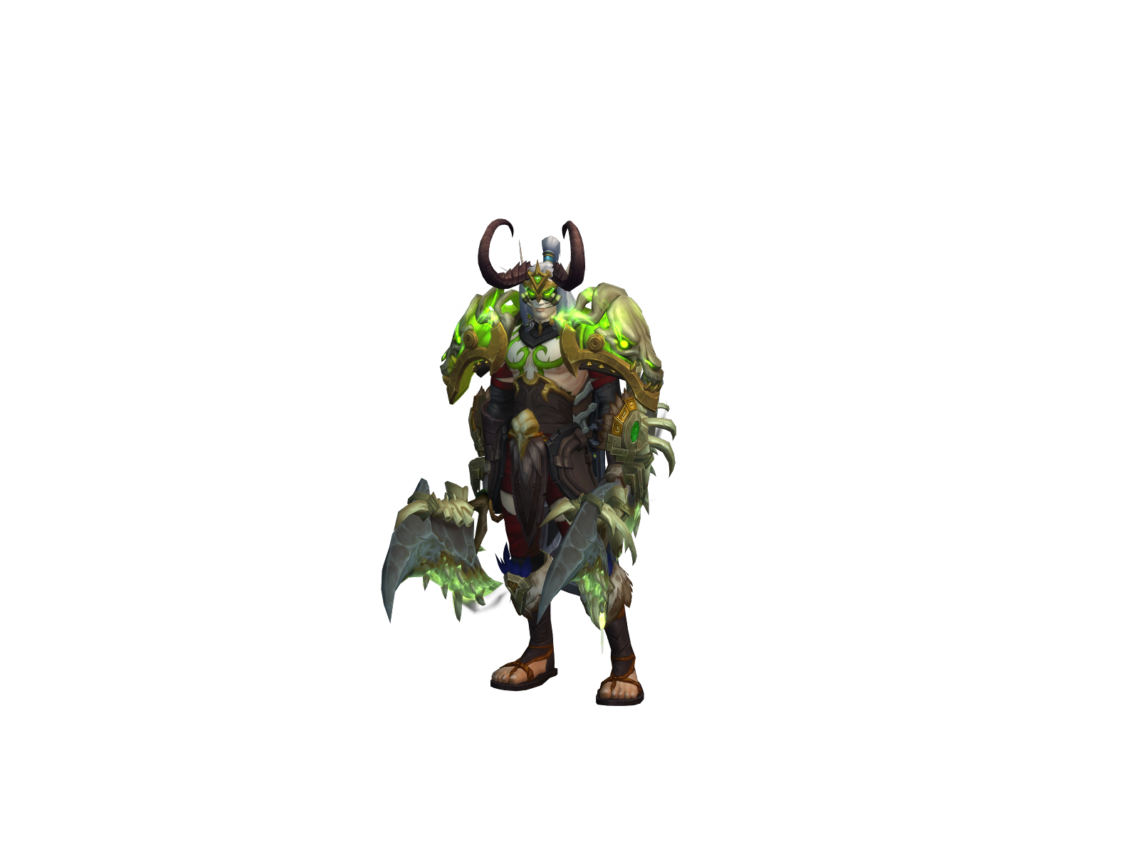 Душиттель 3D character render