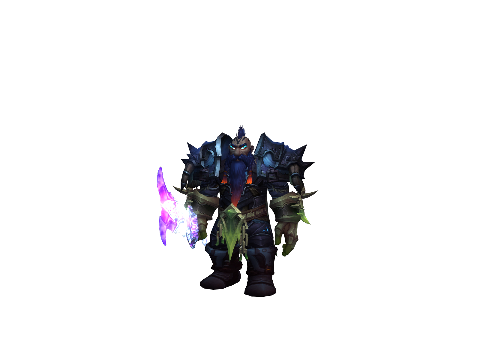 Белдуркс 3D character render
