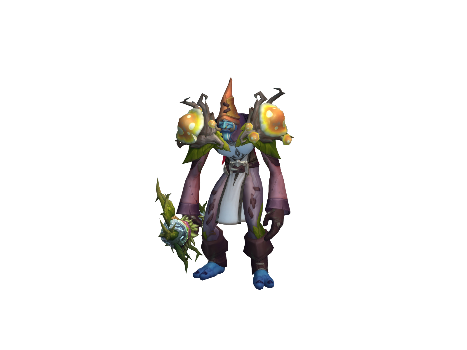 Тарукартис 3D character render