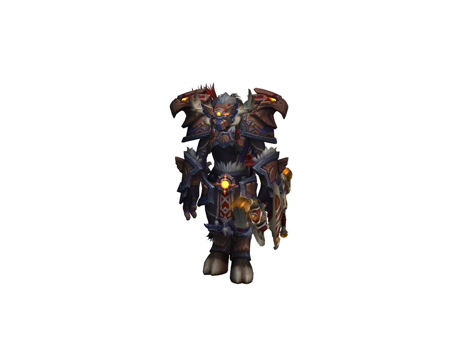 Шпагастоит 3D character render