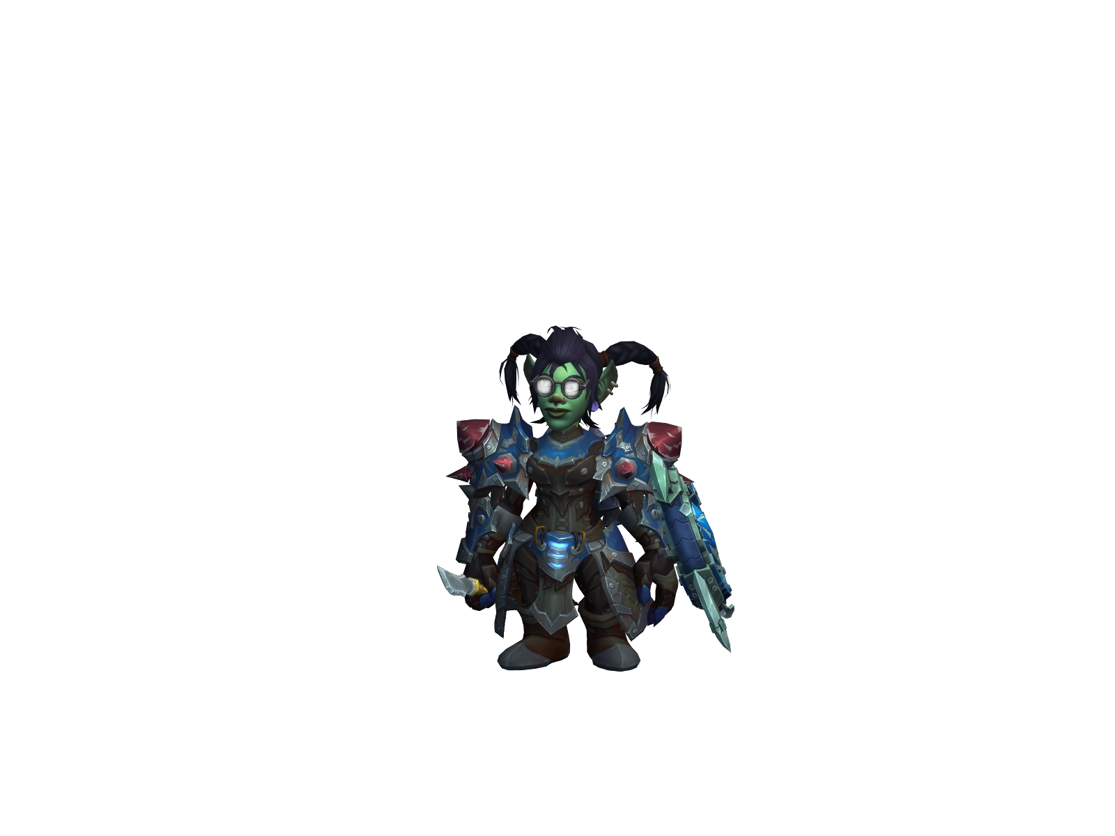 Стикнаайкос 3D character render