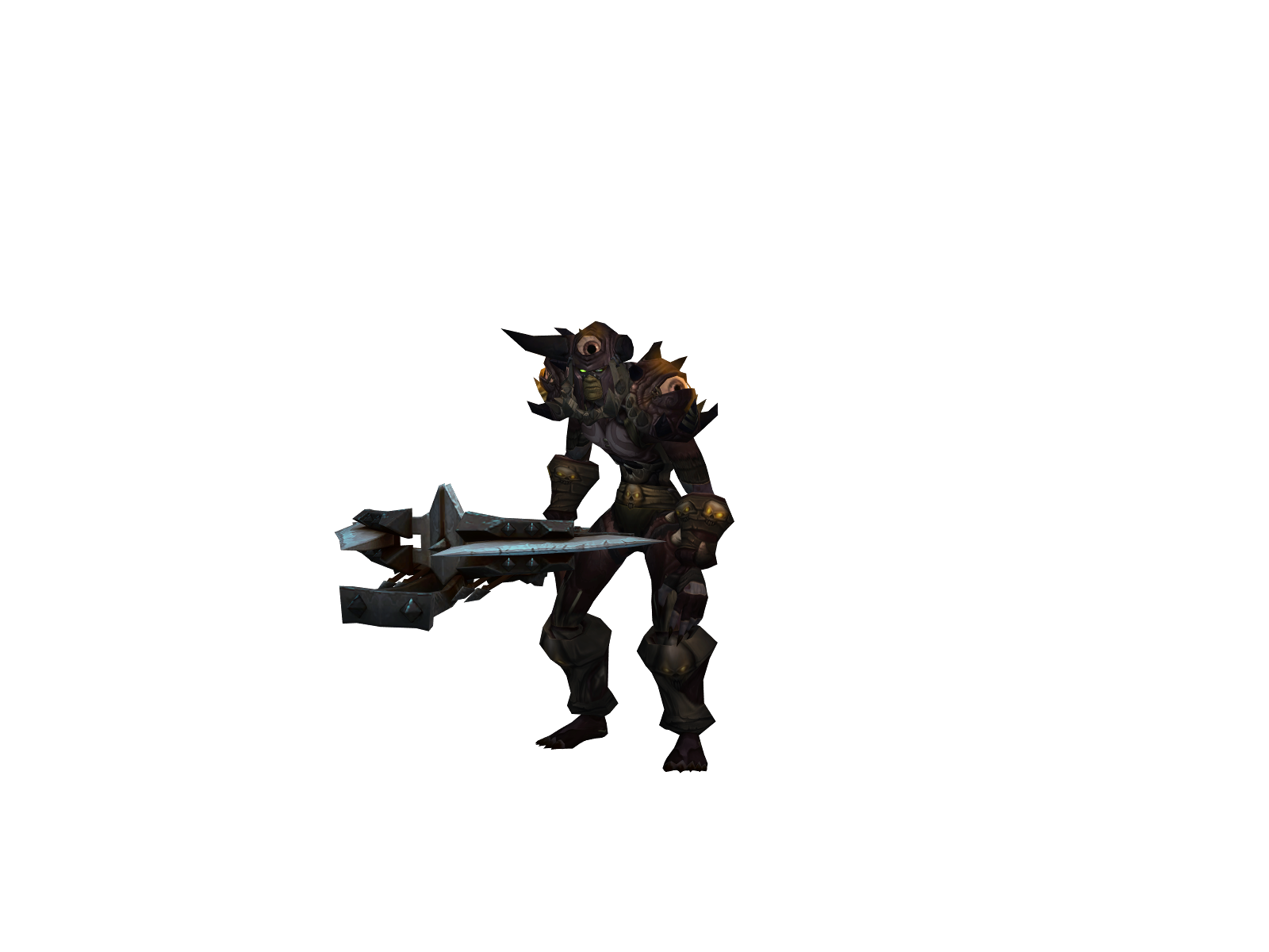 Хантмутант 3D character render