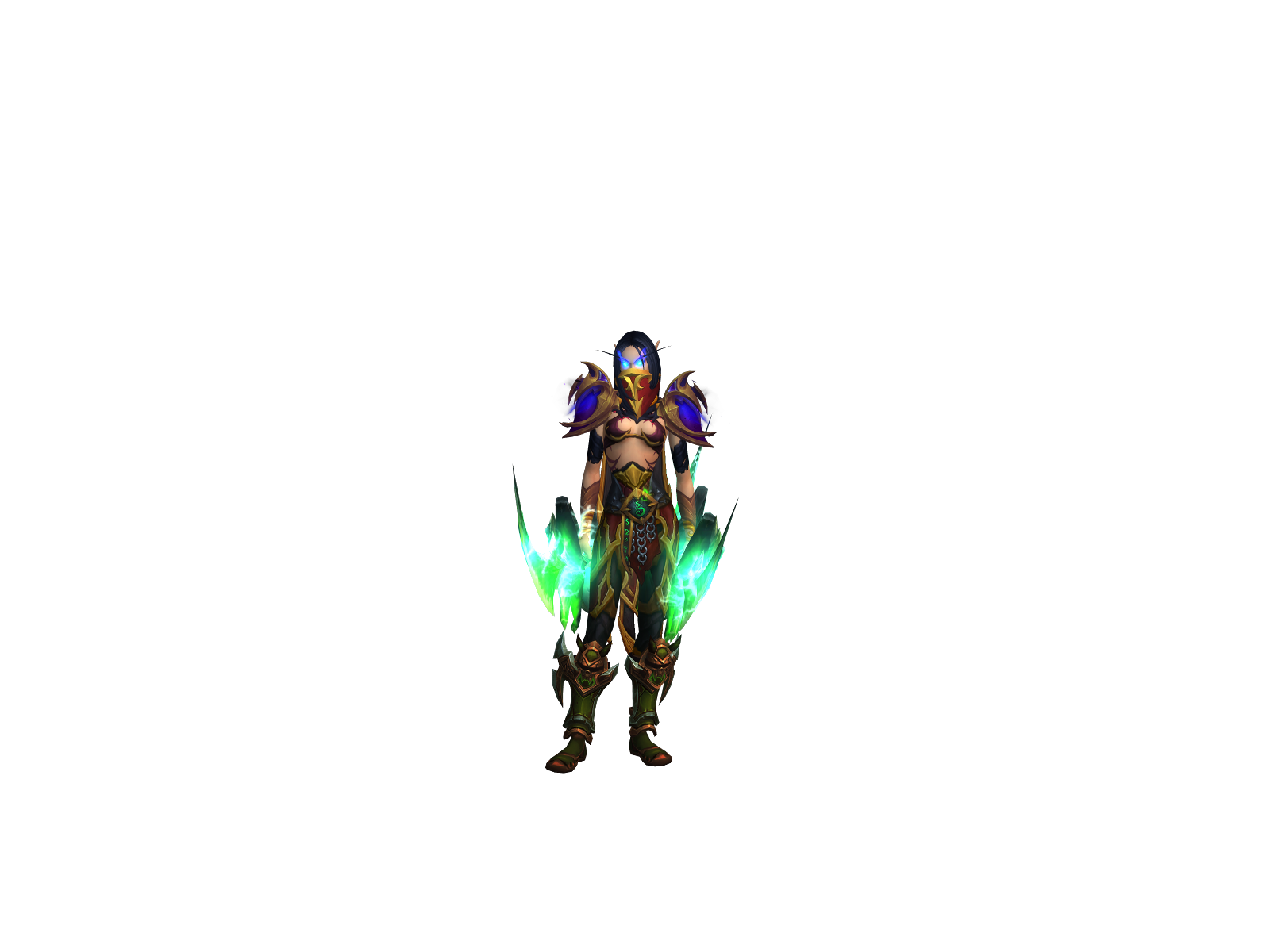 Демонхантыр 3D character render