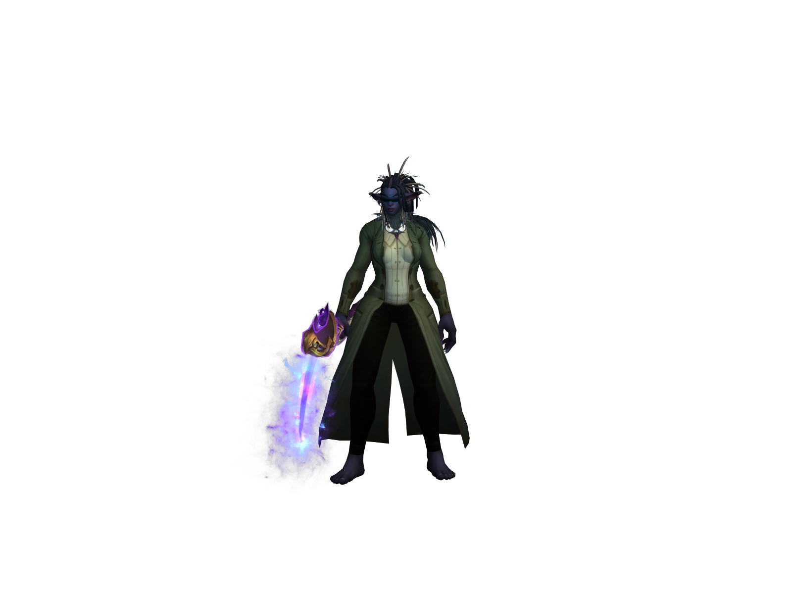 Выкл 3D character render