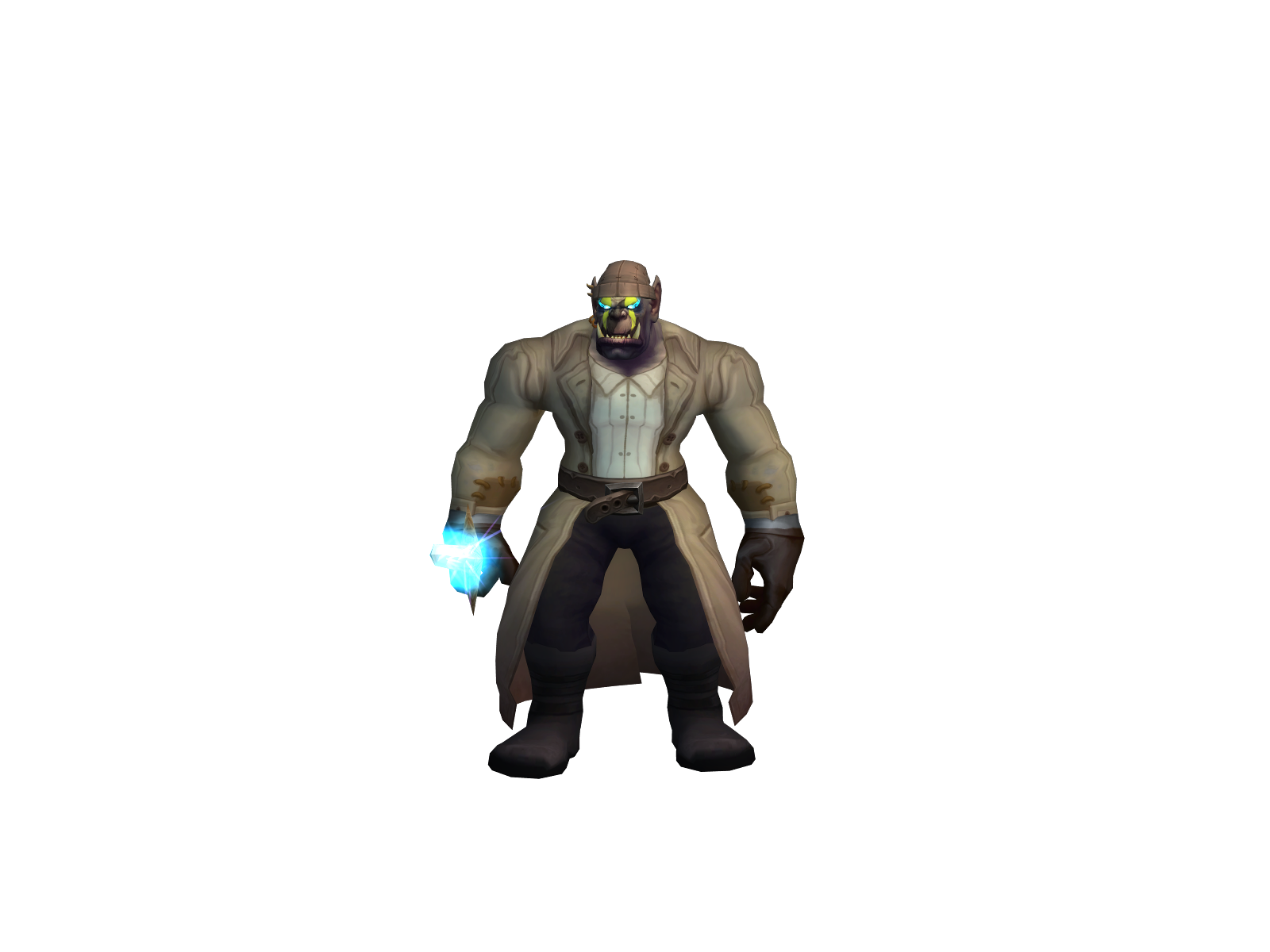 Гробофоб 3D character render