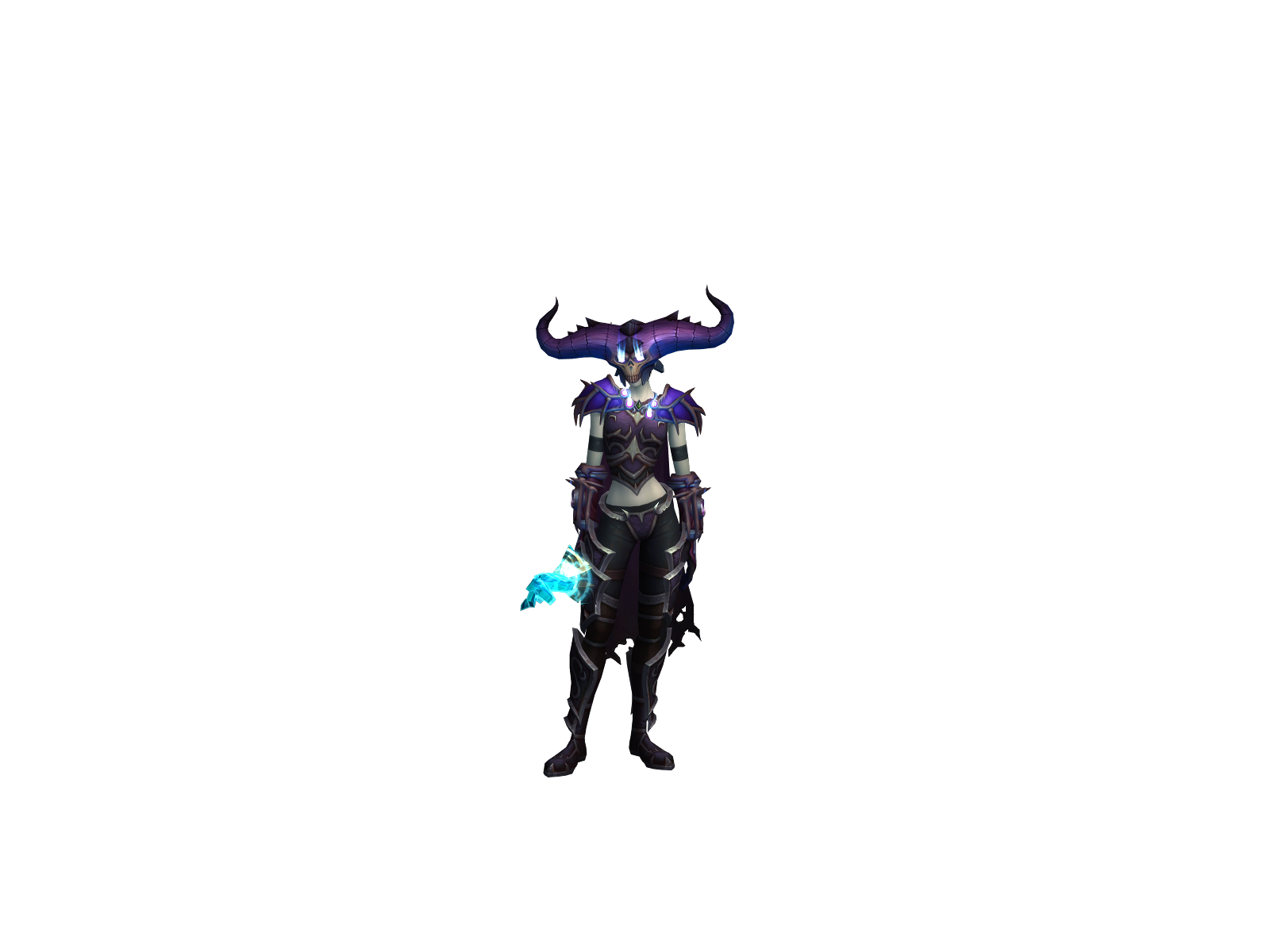 Отрёкшие 3D character render