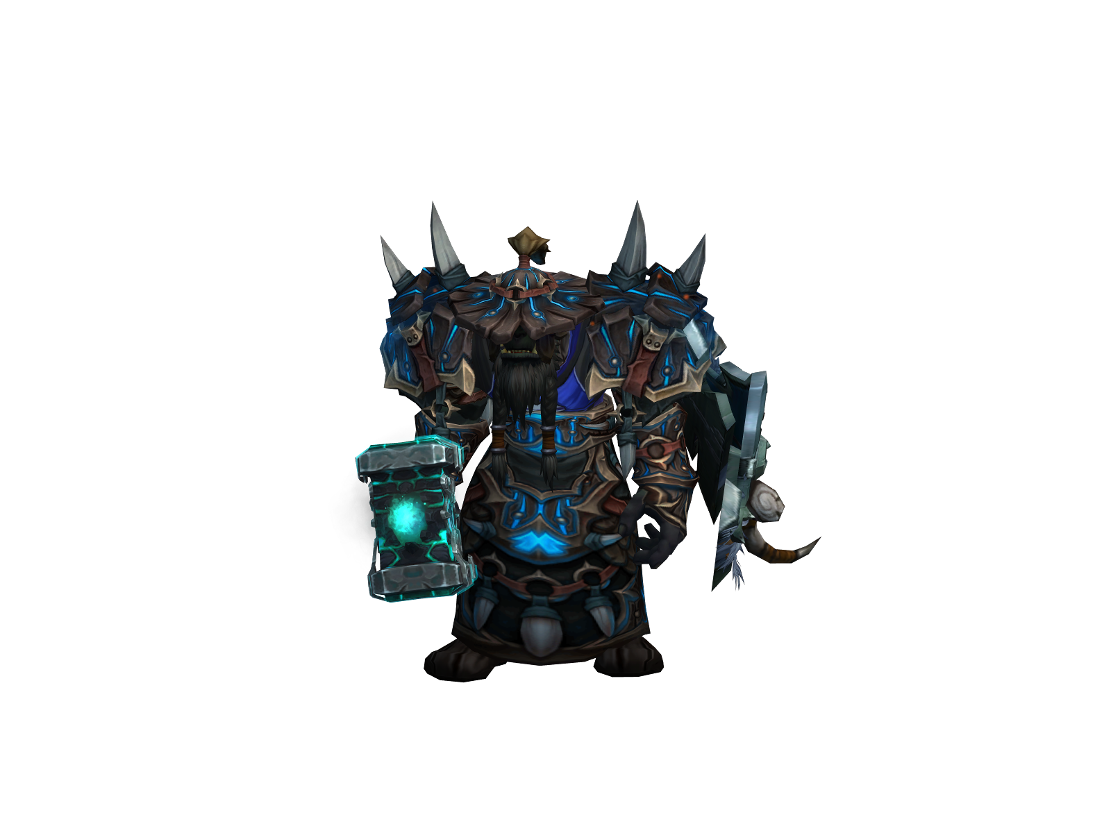Штормпанч 3D character render