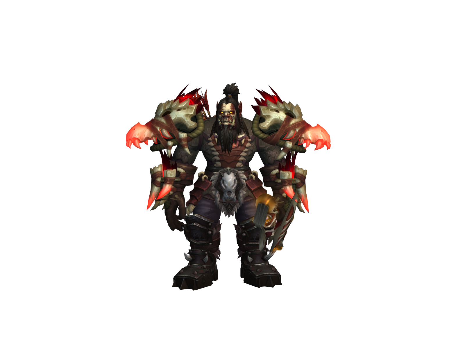 Азарегос 3D character render