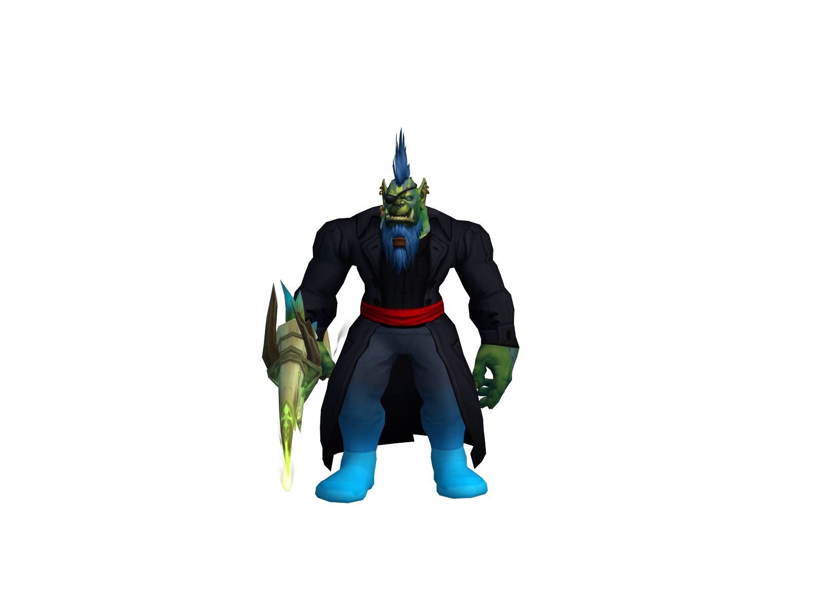 Номадмэн 3D character render