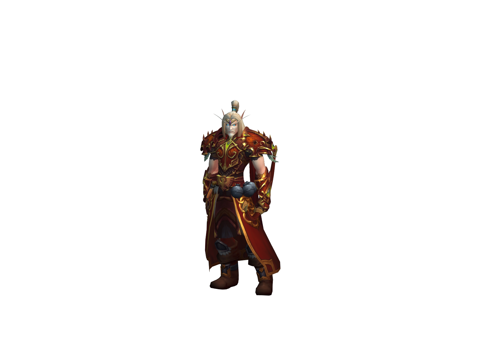 Таналлион 3D character render