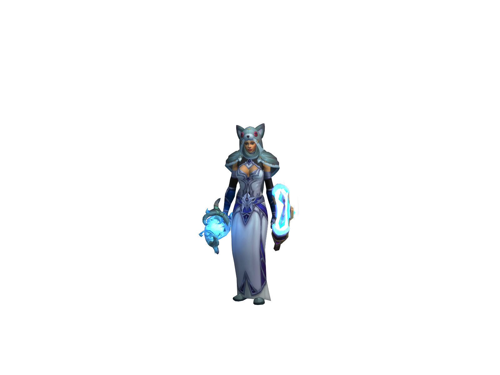 Миткаль 3D character render