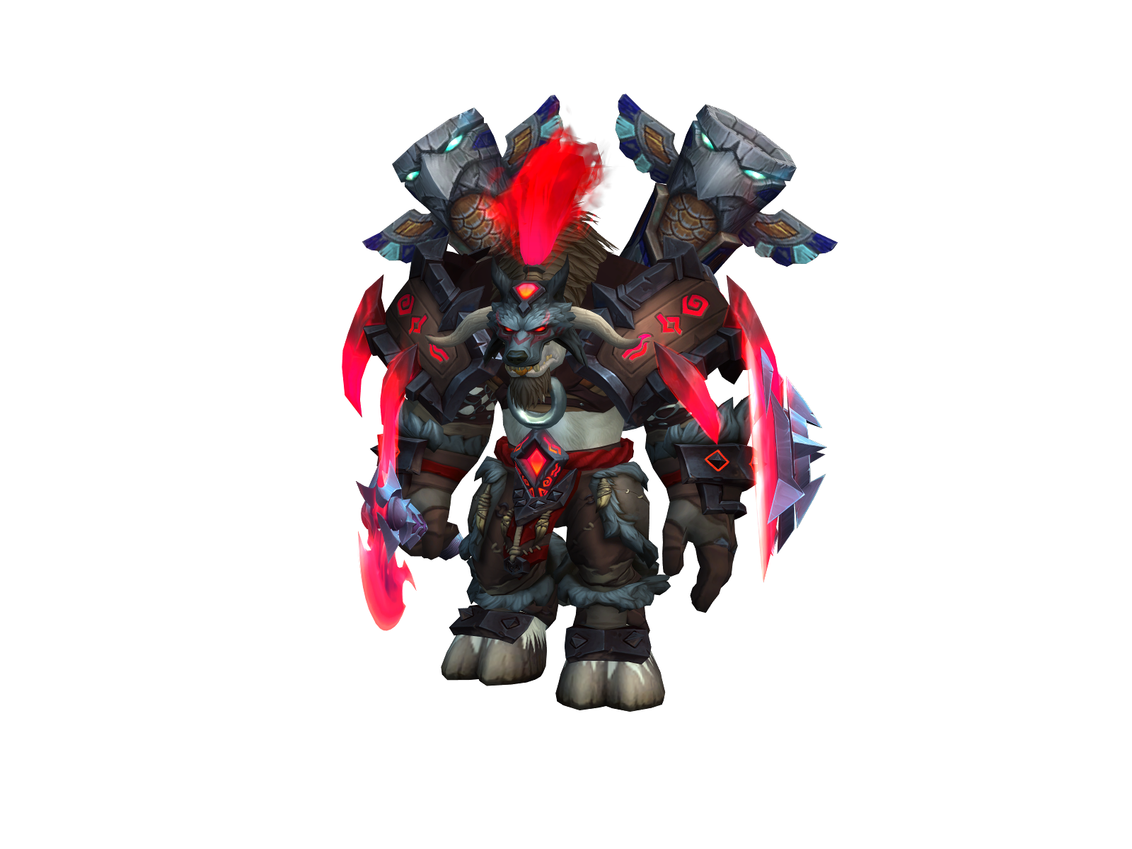Шушоко 3D character render