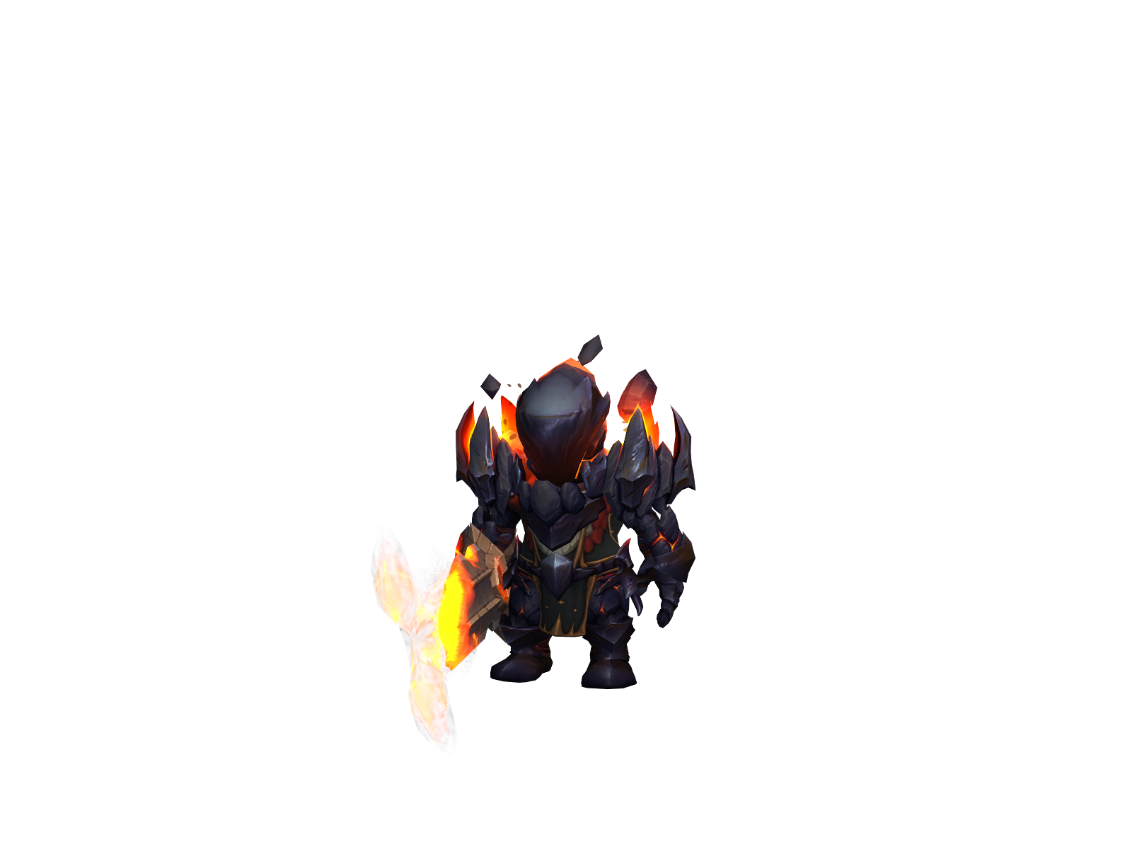Рейзак 3D character render