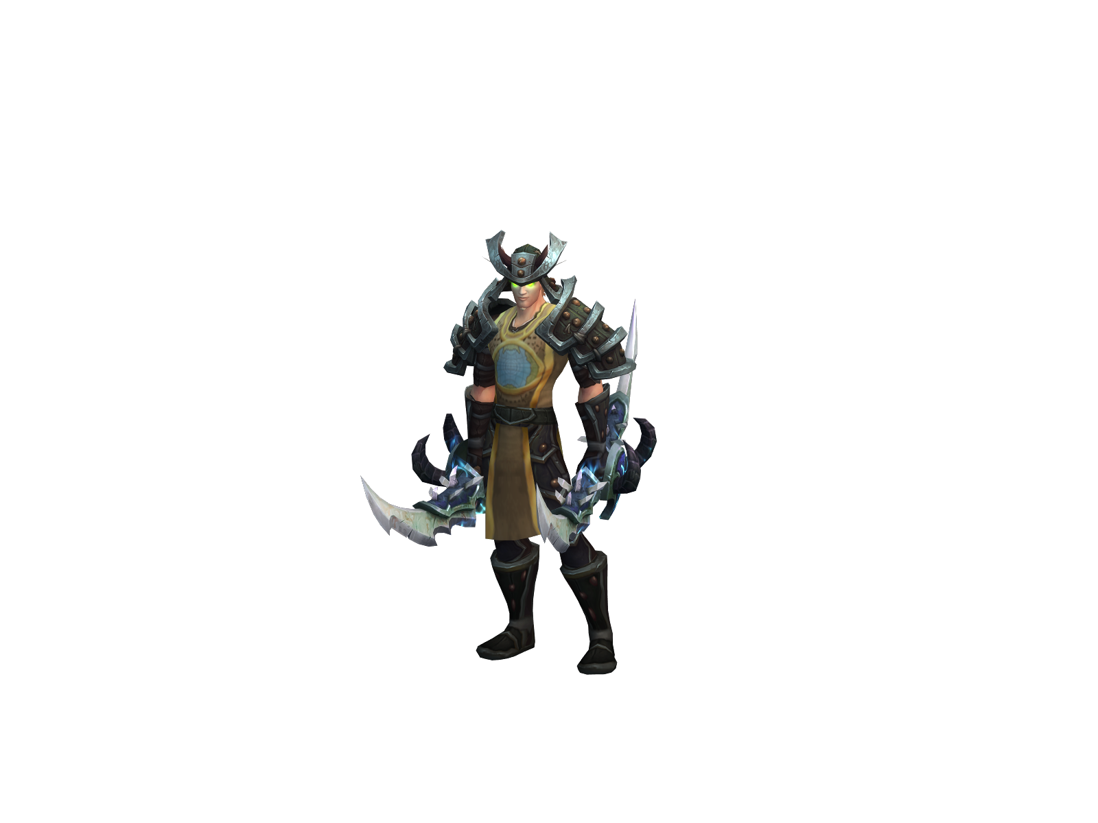 Азазииль 3D character render