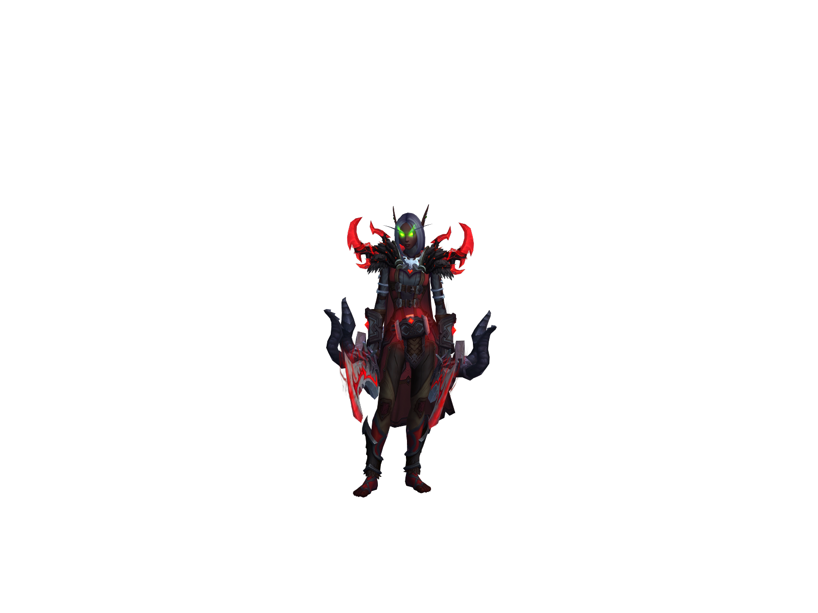 Иллиастра 3D character render
