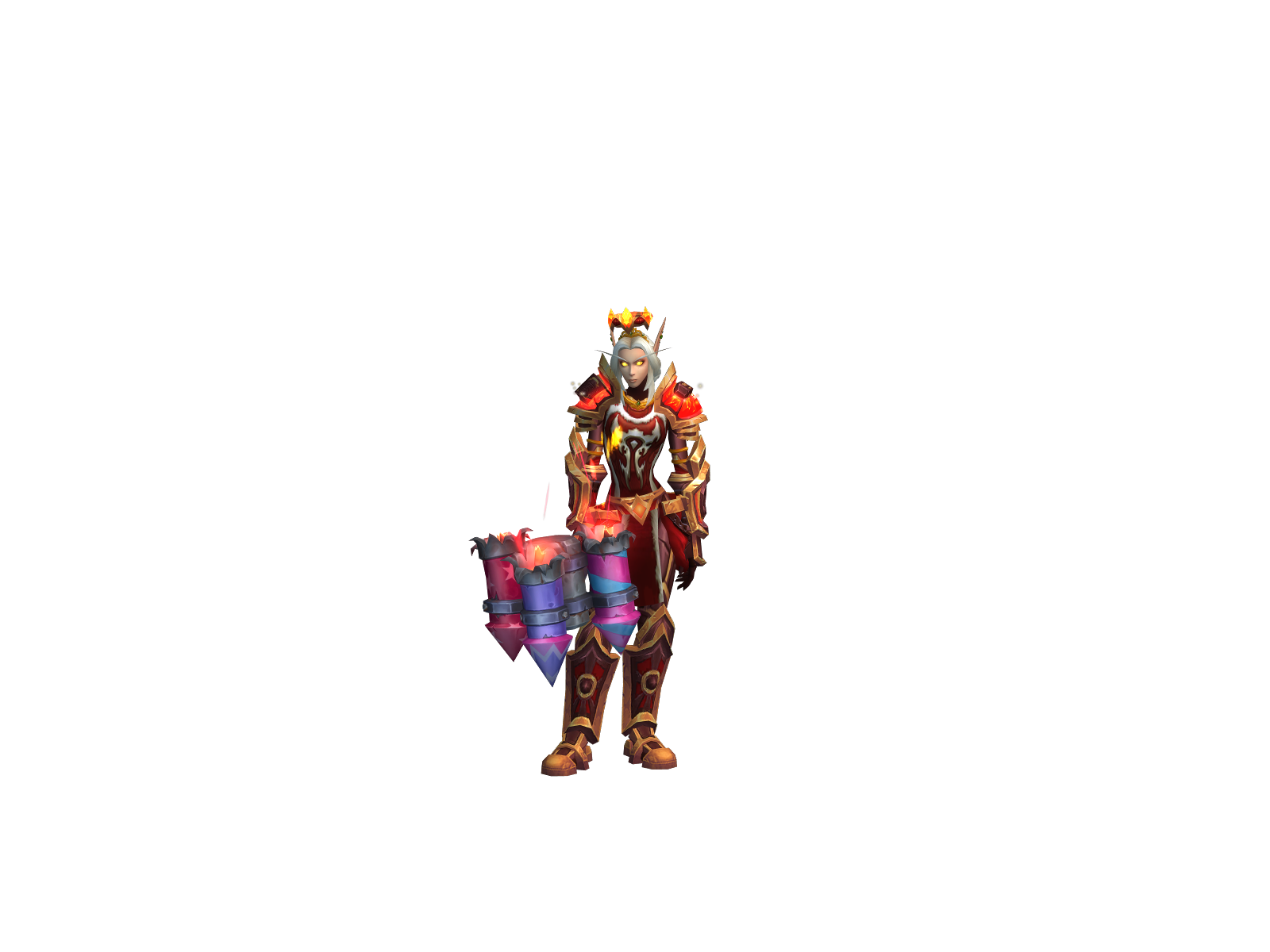 Элисейв 3D character render