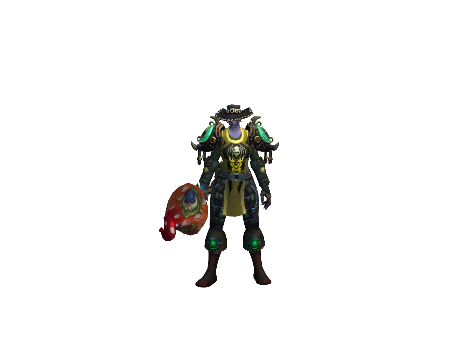 Христианин 3D character render