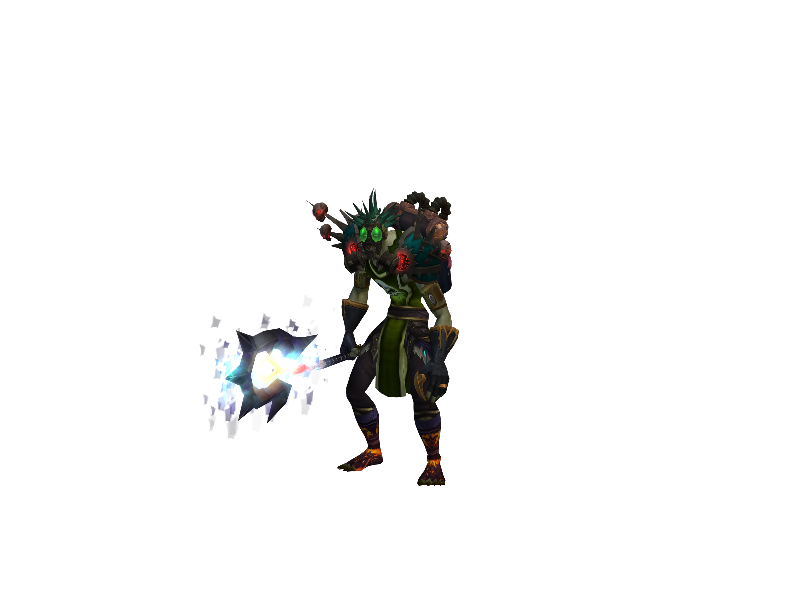 Мелми 3D character render