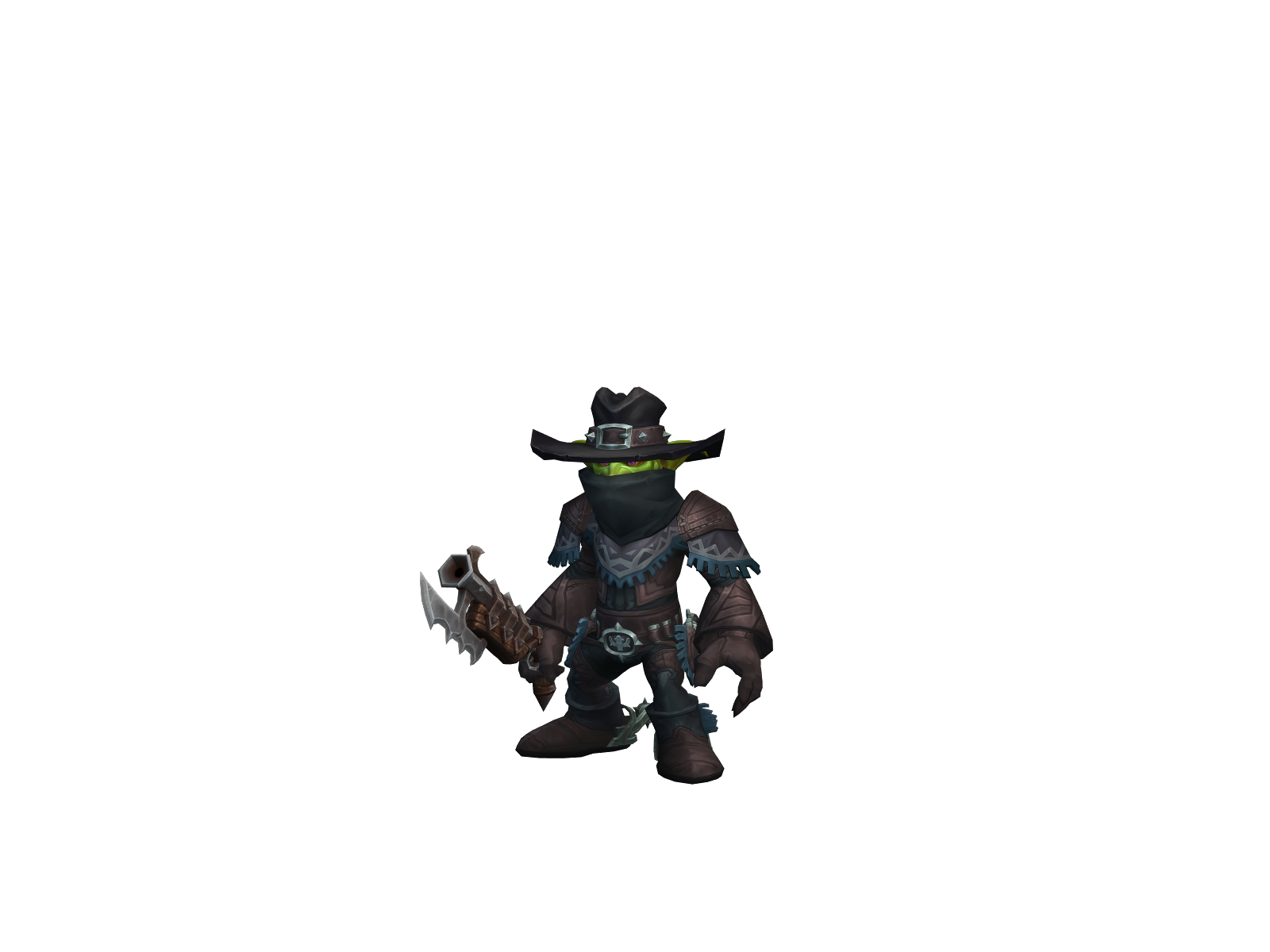 Ванкли 3D character render