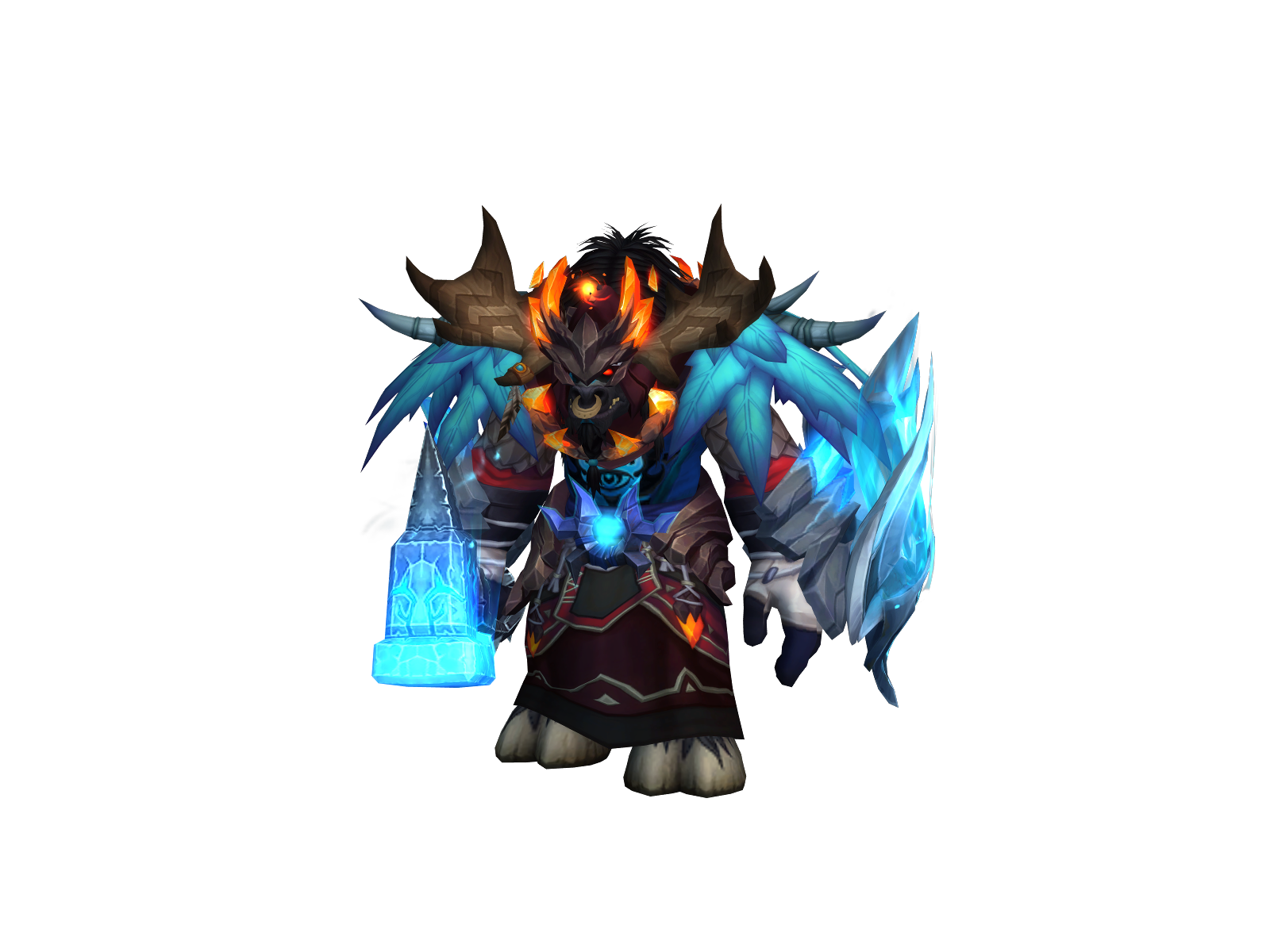 Хошабатиста 3D character render