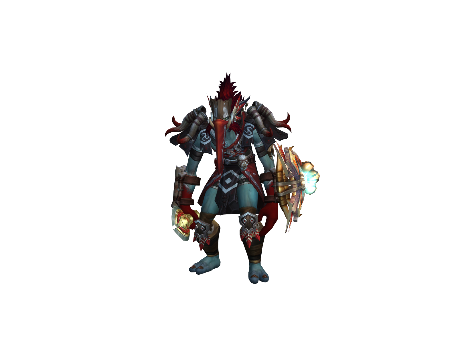 Зандиго 3D character render