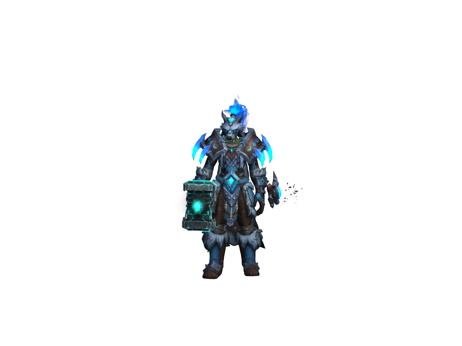 Летмиша 3D character render