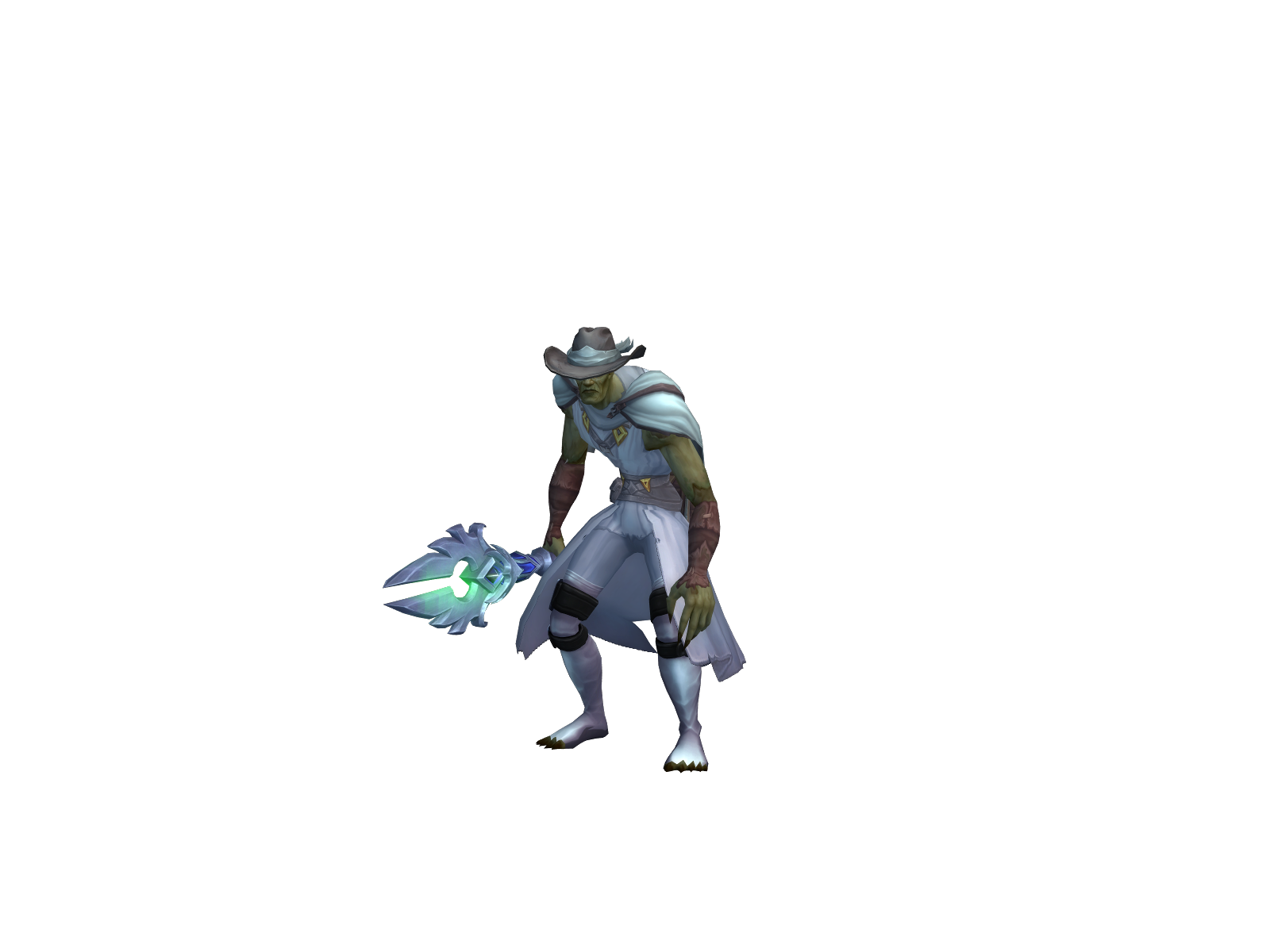 Лонлиглад 3D character render