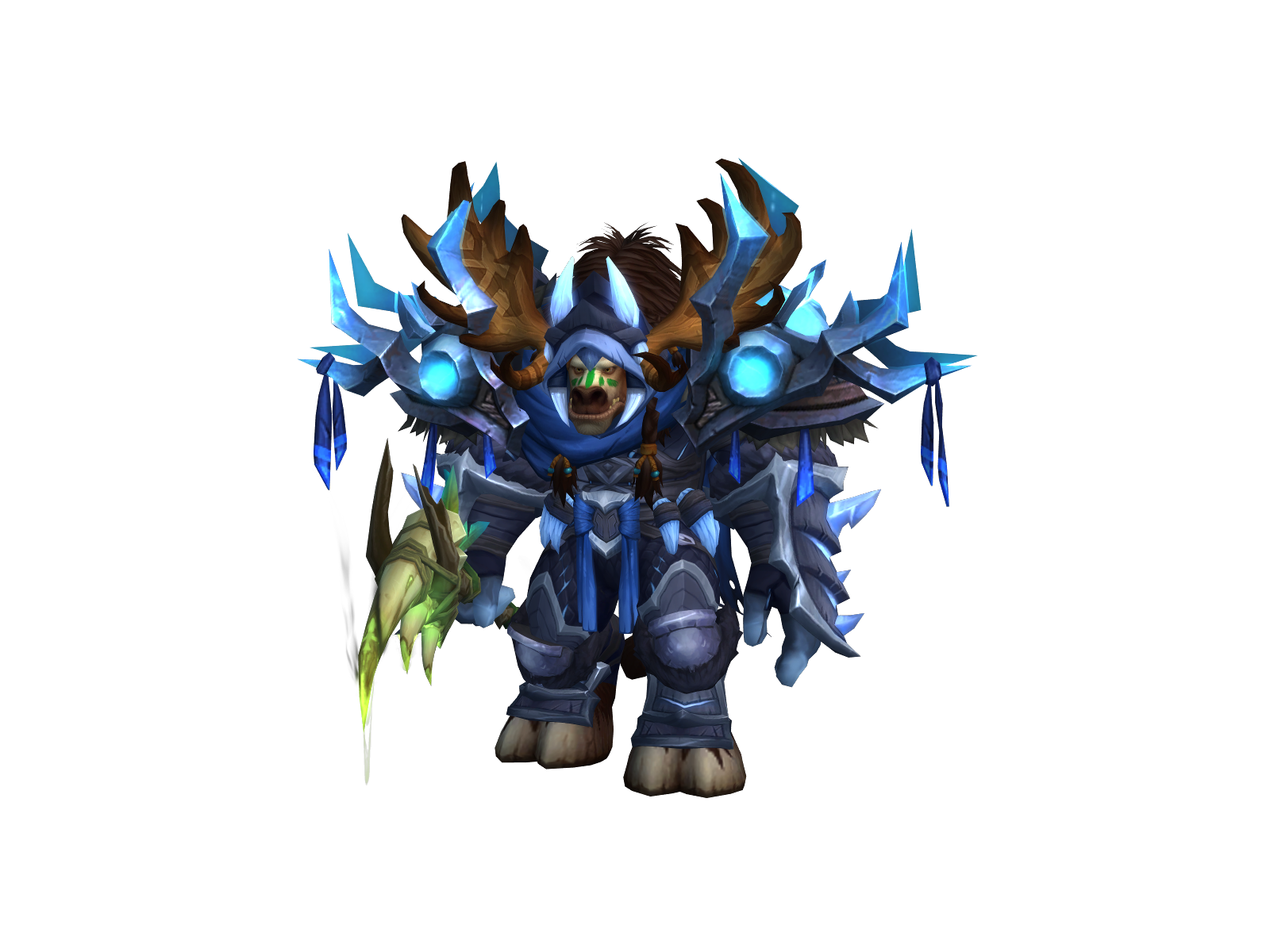 Порошокк 3D character render