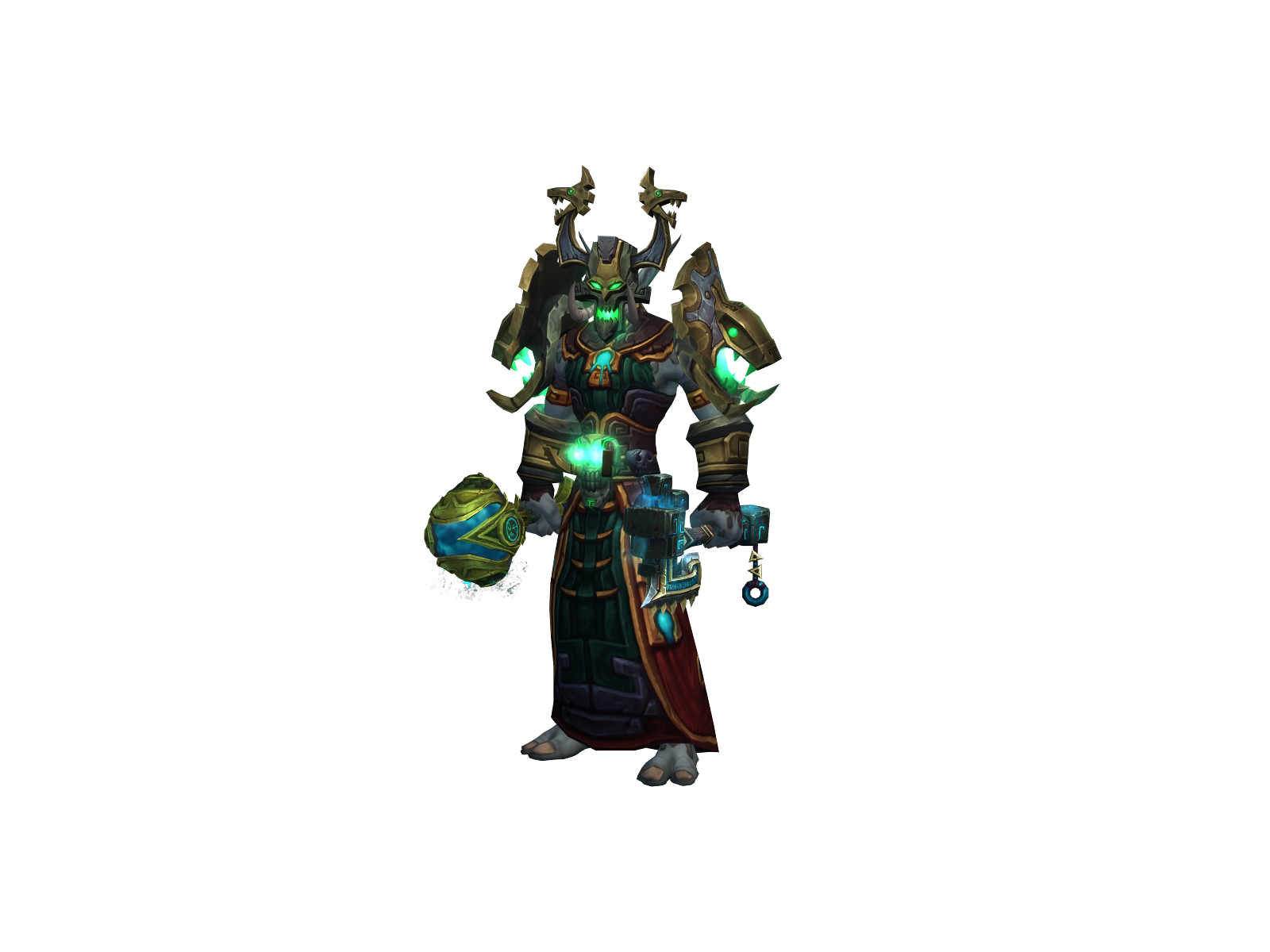 Гадогост 3D character render