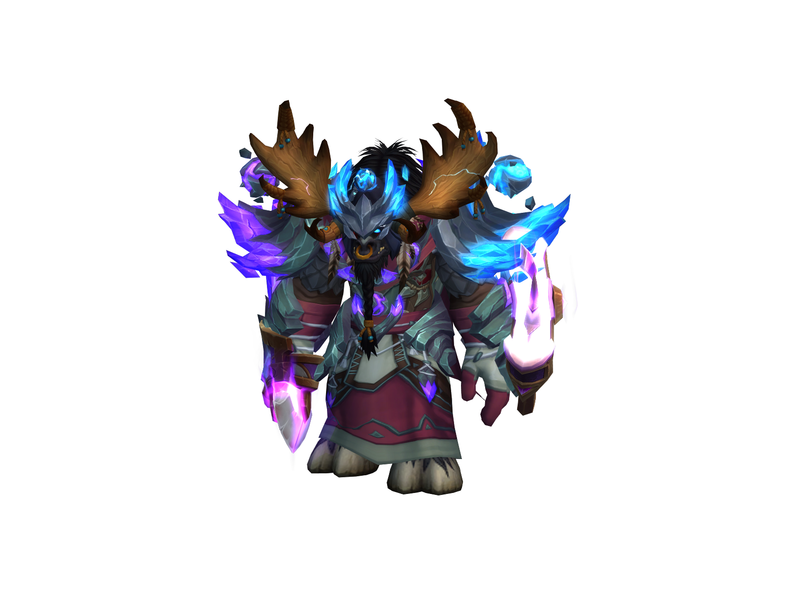 Даблдемэйдж 3D character render