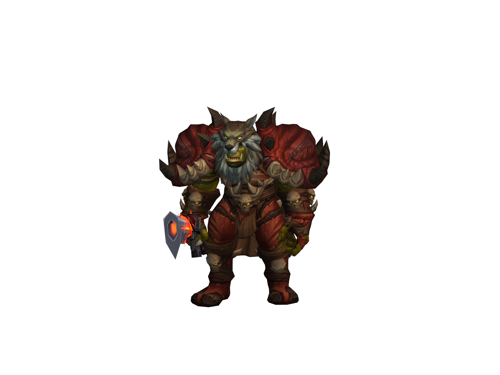 Дрогдаш 3D character render